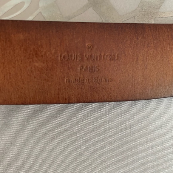 Monogram San Tulle Louis Vuitton Belt - Picture 6 of 6